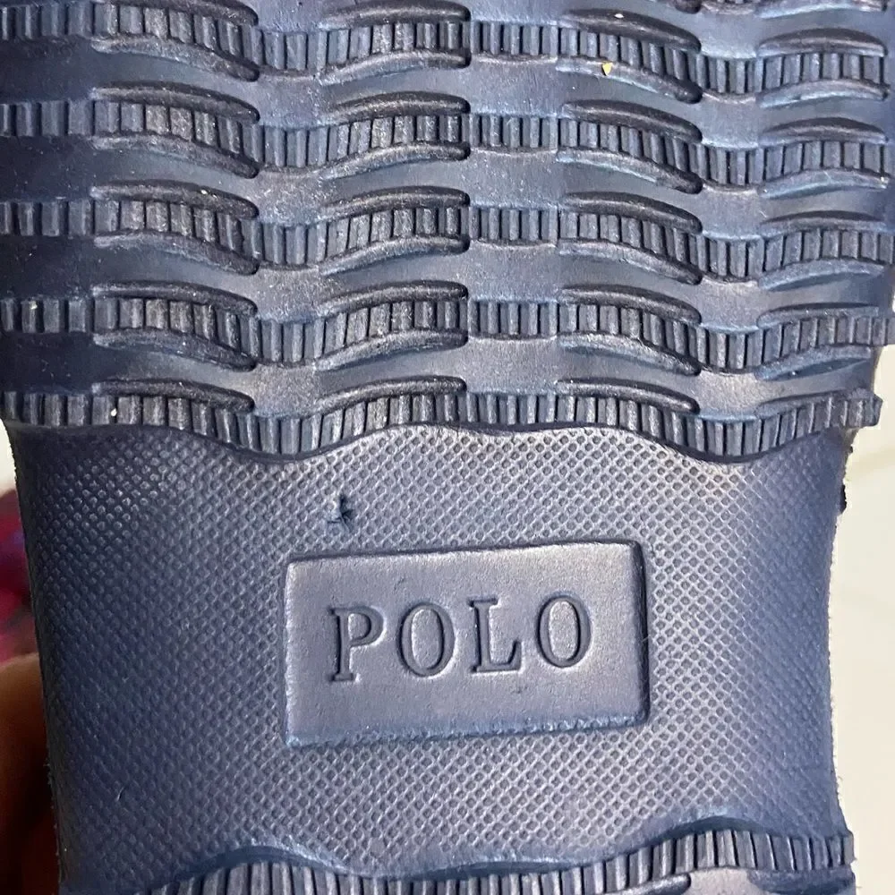 Polo Kids Zip-up Aztec Style Boots Size 1‎